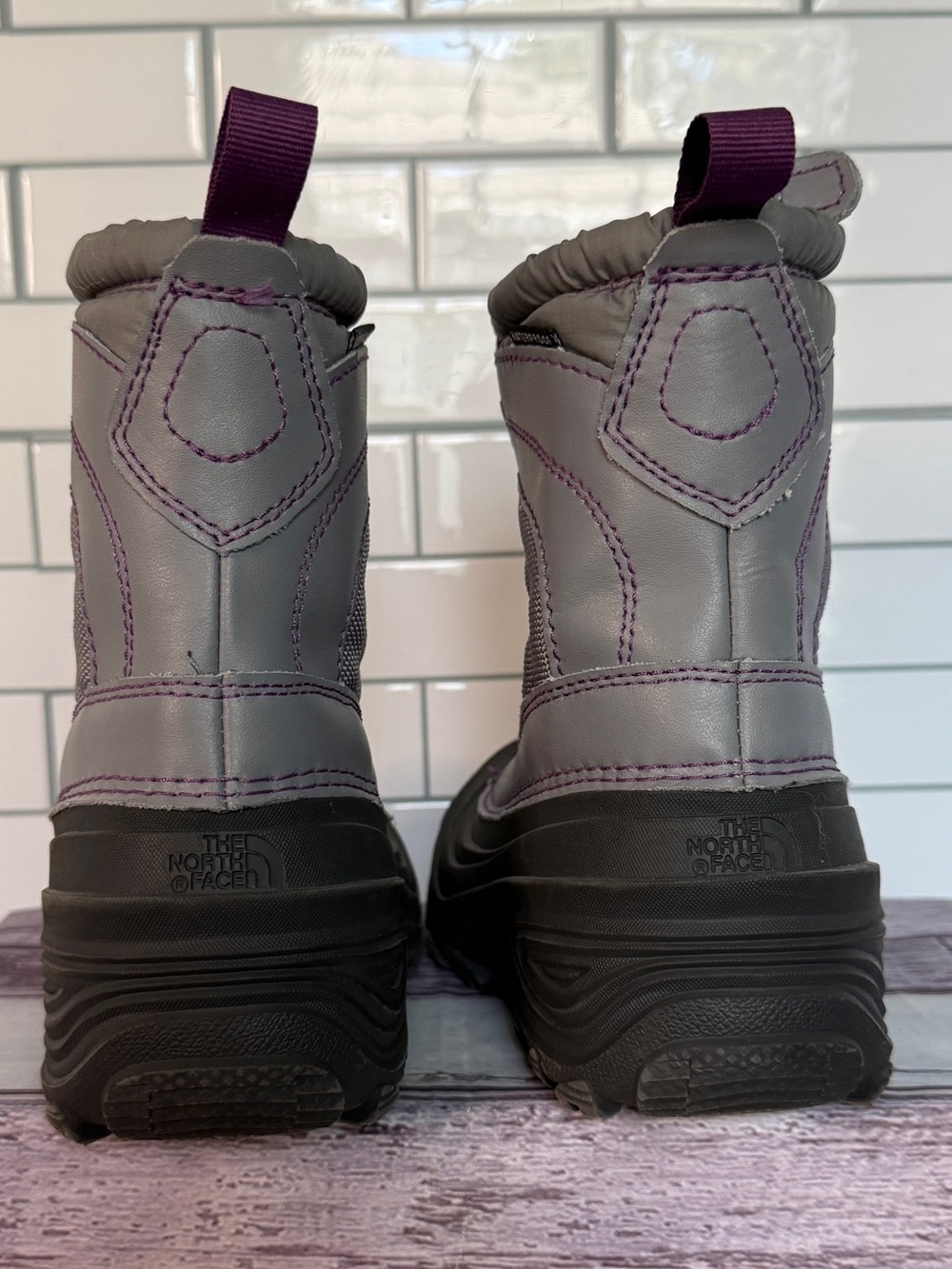 The North Face Alpenglow IV Winter ❄️ Boots Kids Size 12 - Picture 6 of 9